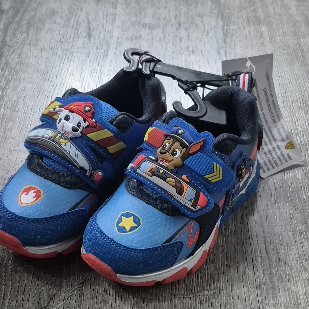 Paw Patrol Light Up Sneakers Toddler Size 8